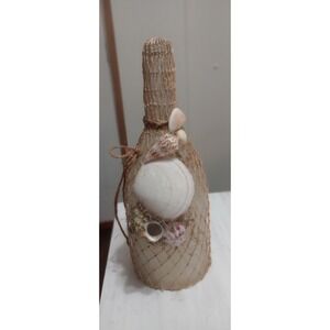 Nautical Seashell Bottle Lamp Beach Shells Sailing Ocean Camp